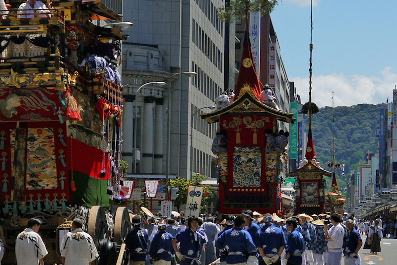 【2017年7月】京都的夏日風物詩「祇園祭」開始了！「宵山・山鉾巡行」體驗傳統京都風情！