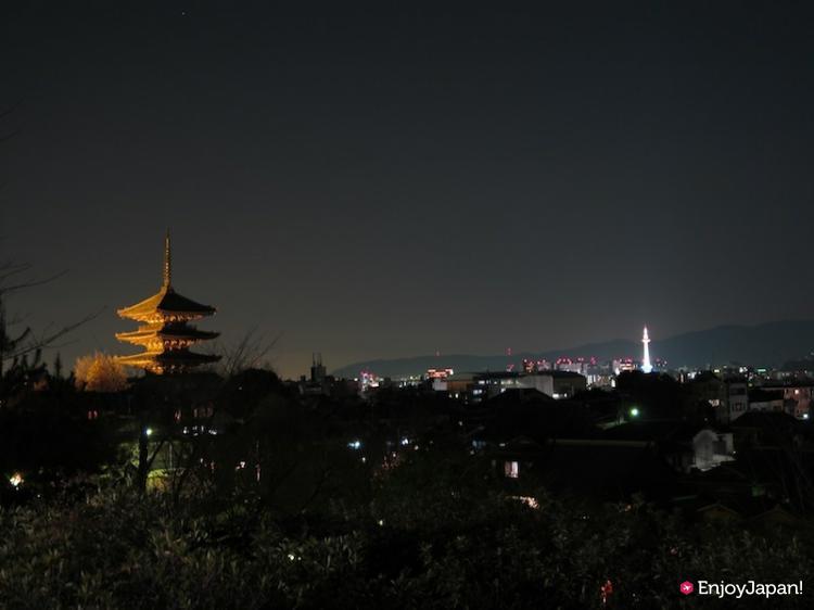 京都鐵塔夜景