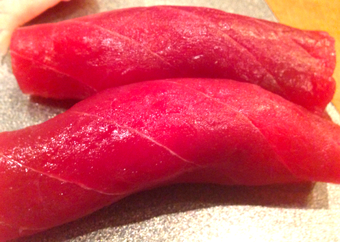 市場壽司的鮪魚