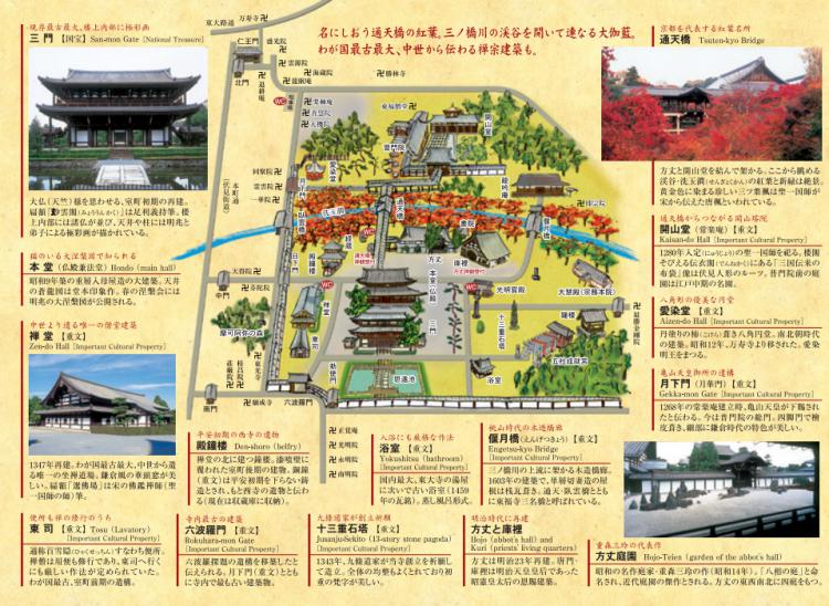 東福寺境內地圖